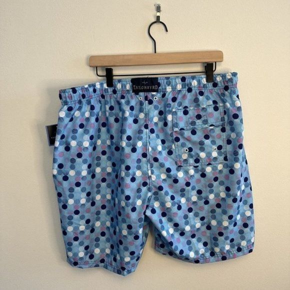 New NWT Tailorbyrd Light‎ Blue Board Shorts Swim Trunks Suit Size XXL 2XL - Picture 2 of 3